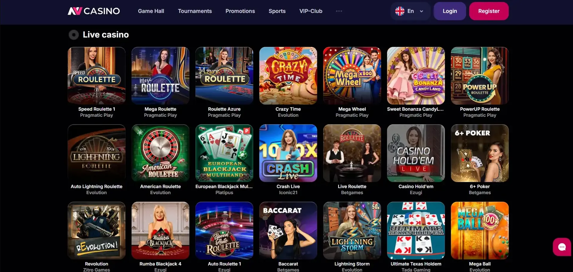 NV Casino - bestes Online Casino ohne OASIS bei Krypto